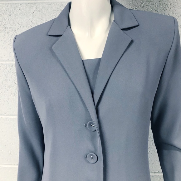 NWT Fattaneh Bahari Vintage Y2K 2 Piece Dress Jacket Suit Set Size 4 Altered - Picture 8 of 15